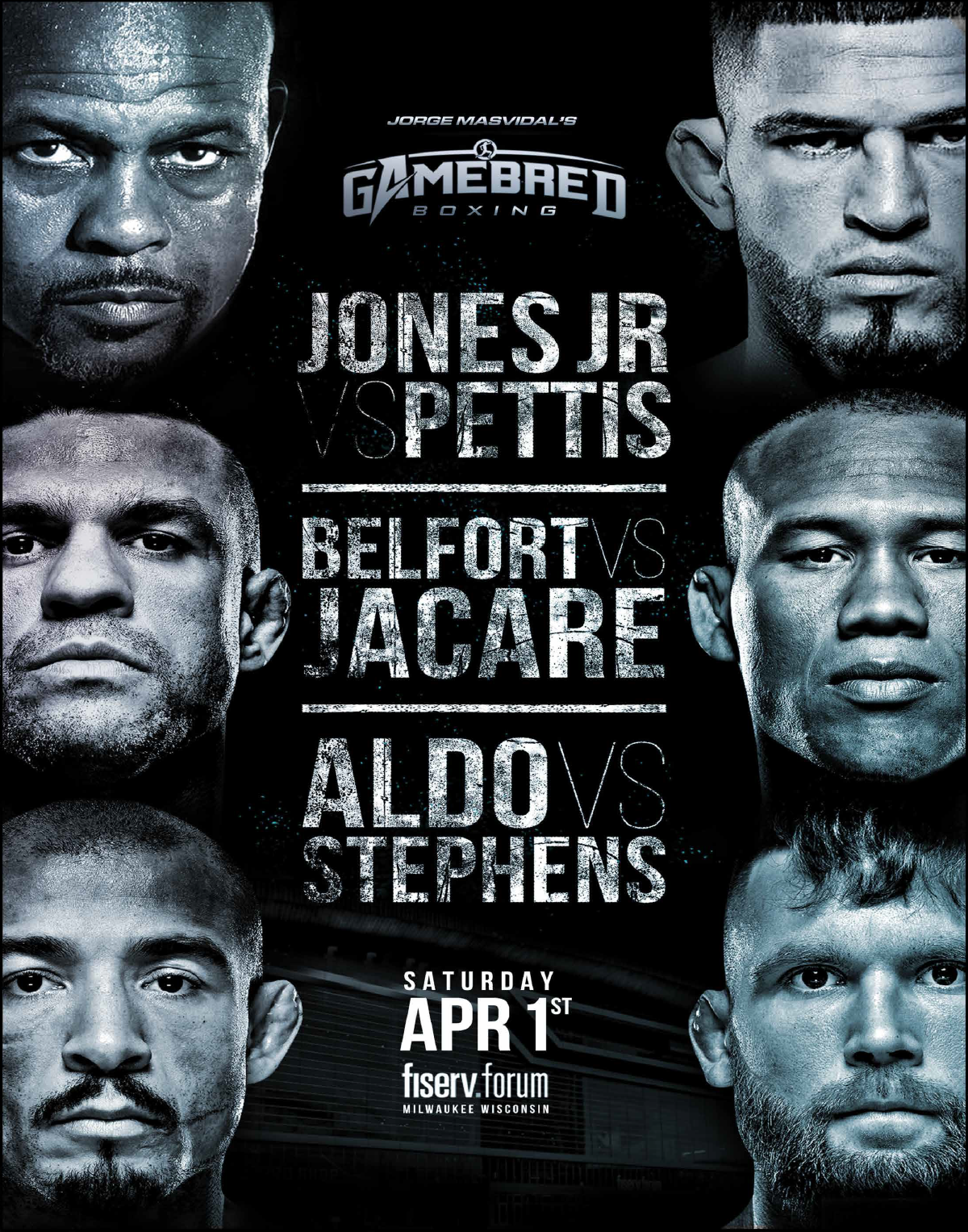 Gamebred Boxing 4 Fight Poster