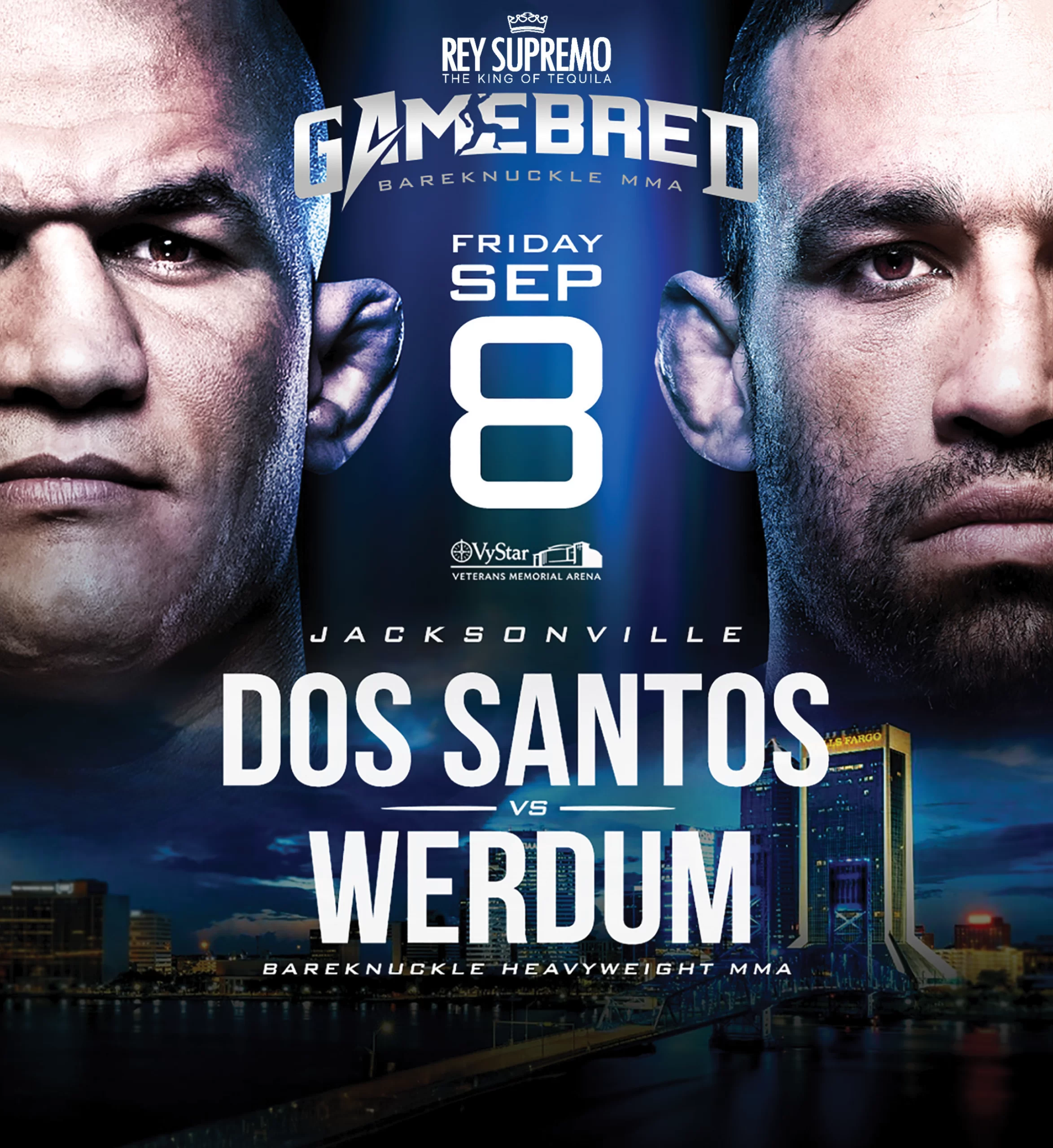 Gamebred Bareknuckle 5 MMA Fight Poster