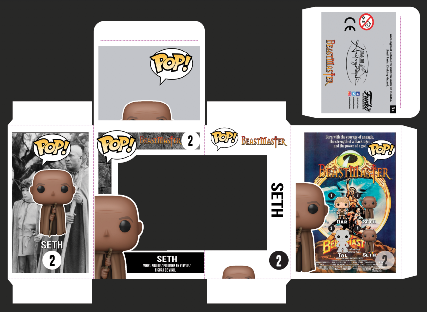 Beastmaster Seth (John Amos) Custom Box