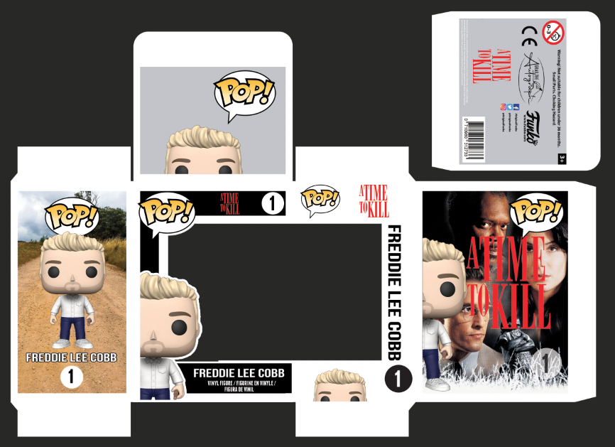 A Time to Kill Freddie Lee Cobb (Kiefer Sutherland) Custom Box