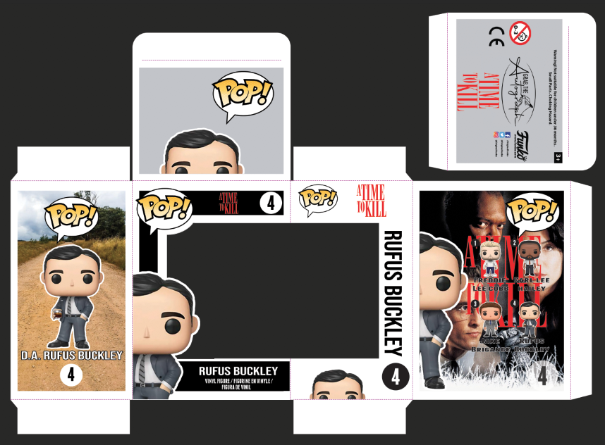 A Time to Kill Rufus Buckley (Kevin Spacey) Custom Box