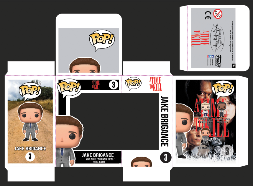 A Time to Kill Jake Brigance (Matthew McConaughey) Custom Box